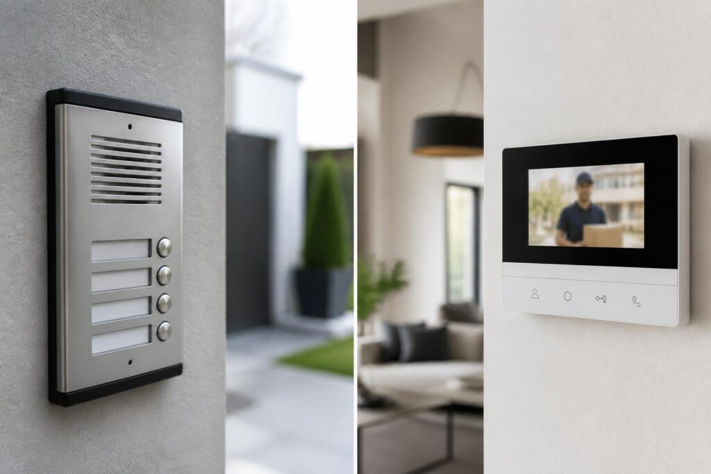 Interphone vs visiophone : différences et critères de choix