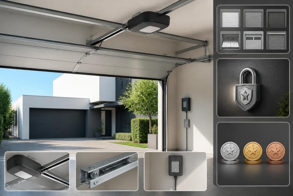 découvrez comment motoriser votre porte de garage en toute sécurité. guide complet sur la compatibilité des systèmes, les normes de sécurité à respecter et les coûts associés.