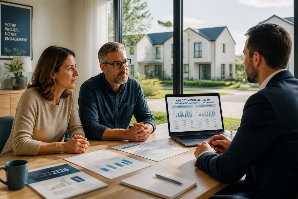 Crédit immobilier 2026 : taux fixe ou variable, comment choisir