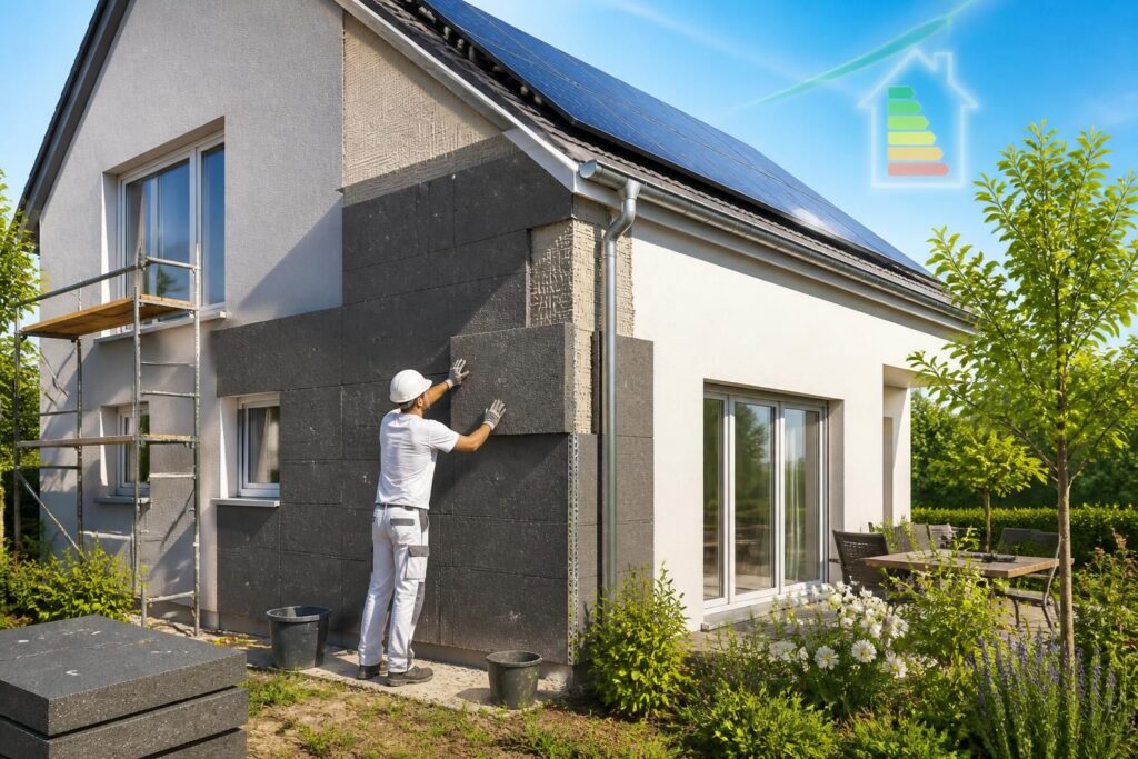Isolation thermique par l’extérieur (ITE) : principe et aides