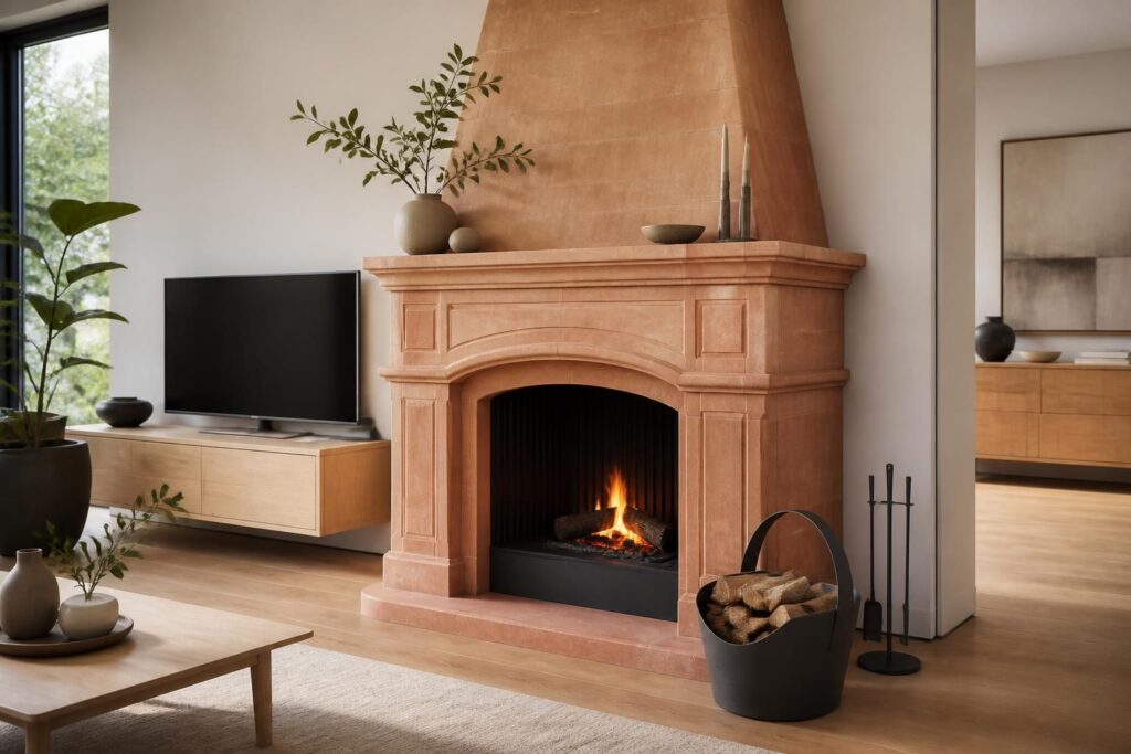 découvrez nos cheminées en terre cuite alliant tradition et modernité. conseils d'entretien et accessoires pour sublimer votre intérieur chaleureux et authentique.