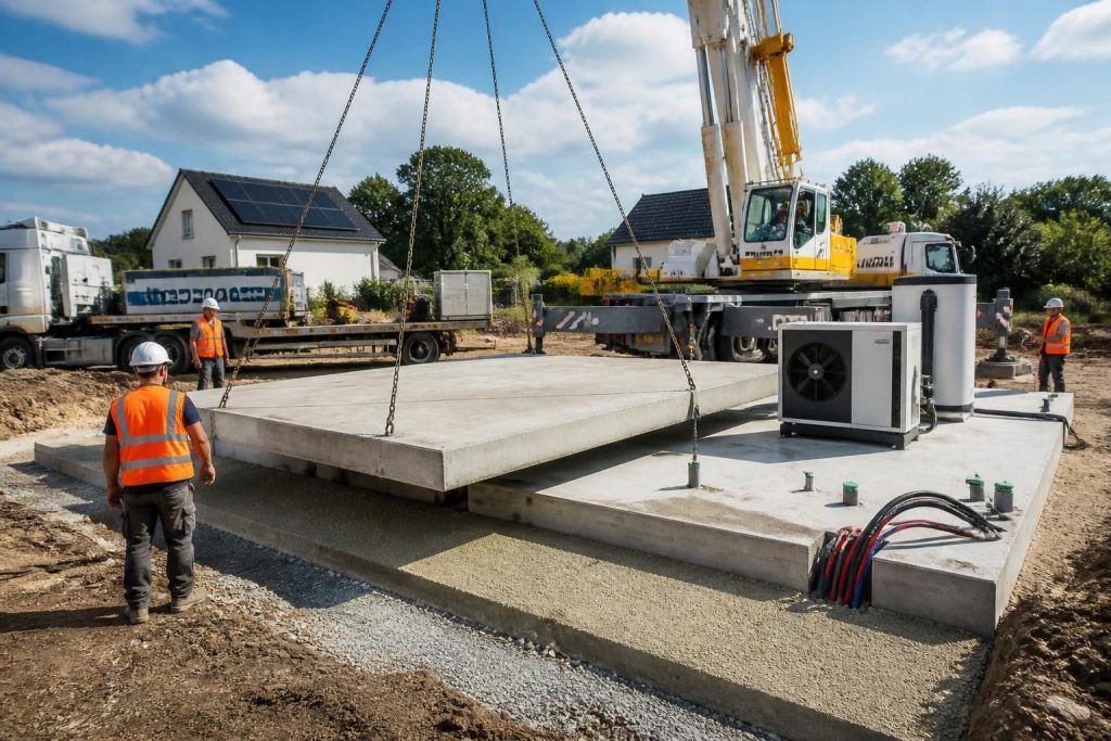 Dalle préfabriquée béton : usages, prix et options pour PAC et construction
