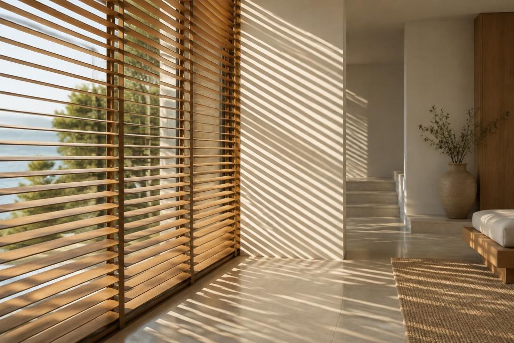 La jalousie en architecture, l’art de filtrer la lumière